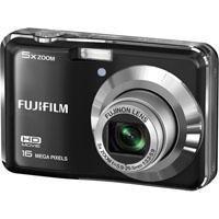 Fujifilm FinePix AX550 16MP Compact Digital Camera, 1/2.3" CCD Sensor, 5x Optical Zoom, 2.