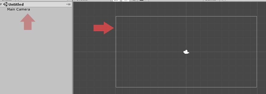 You can see this viewport as a grey rectangle by placing your mouse inside the scene view and scrolling down to zoom out the scene view. (You can also do so by holding Alt and dragging Right-click).