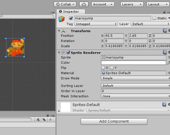 Whenever Unity makes a new sprite, it uses a texture. This texture is then applied on a fresh GameObject, and a Sprite Renderer component is attached to it.