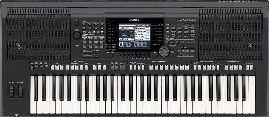 PSR-S750 Yamaha continues to offer incredible musical technology and innovation with the PSR-750 arranger keyboard.