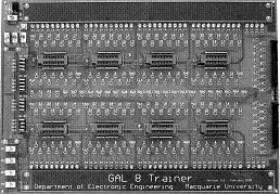 Programmable Logic Trainers have been developed using Generic Array Logic (GAL) devices and Field Programmable Gate Arrays (FPGAs).