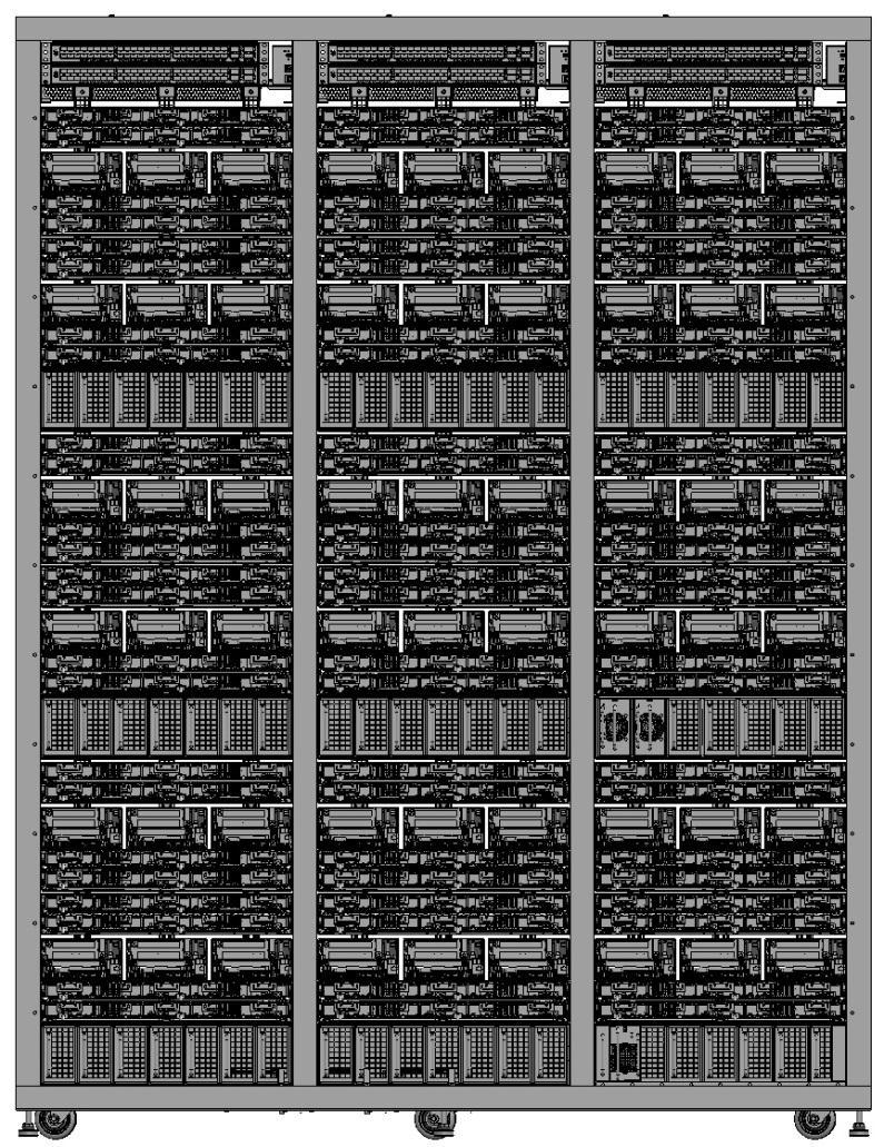 Motivation Machine Open Compute System New OpenRack design Triplet rack 3 sub-racks 18 dual-cpu blades 8 core Intel x86 16 SMT threads