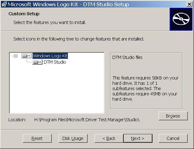 A Step-by-Step Guide - 11 5. Read the EULA, click I accept the terms in the License Agreement, and then click Next. The Custom Setup page appears. 6. To accept the default settings, click Next.