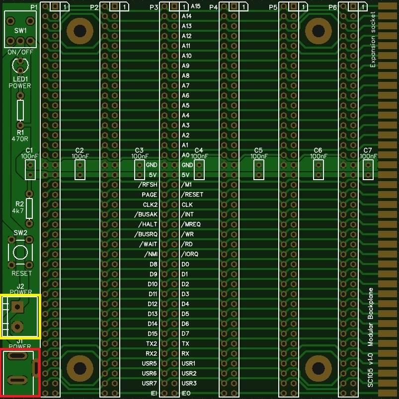 Step 6 Fit and solder J (shown in red below).