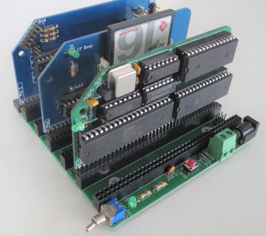Not only can the backplane be of variable length, but it can be made of sections that have