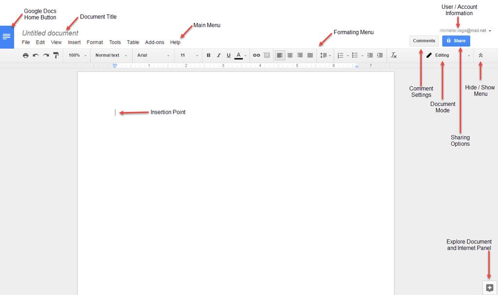 The Docs Editing Interface Google Docs provides users with an intuitive interface that allows for a myriad of text editing options.