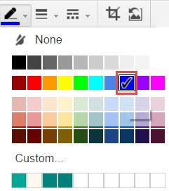 The top toolbar will now reflect image editing options, select the Crop icon. 3.