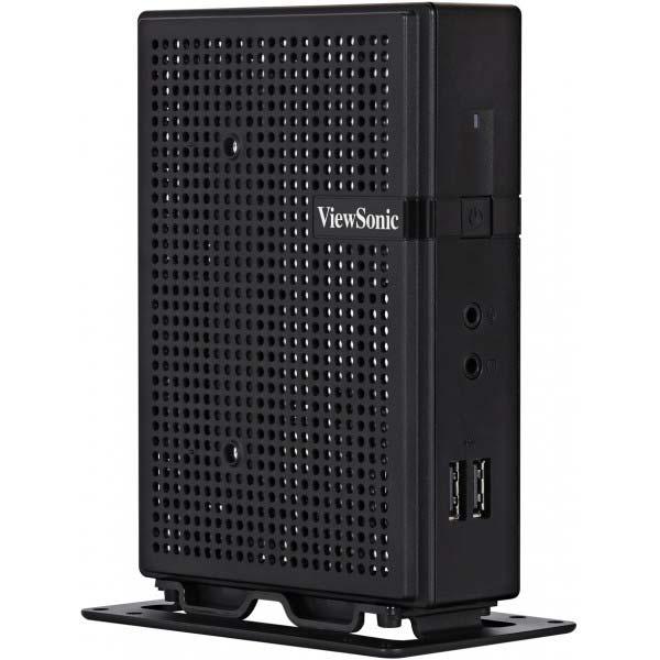 The ViewSonic SC-T45 Thin Client PC uses the powerful Intel Atom N2800 with Windows 7 Embedded Standard OS.