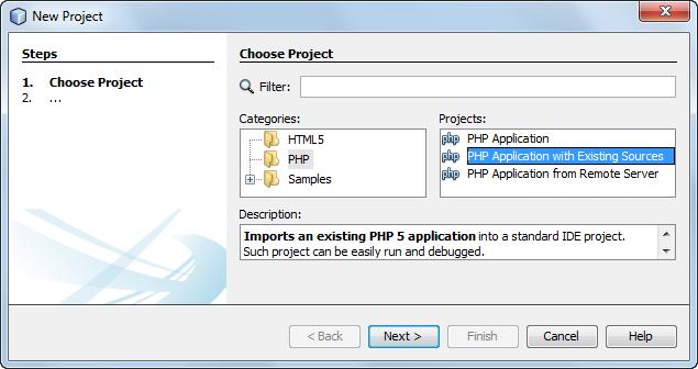 How to edit a PHP file with NetBeans Use normal editing techniques as you enter PHP code.