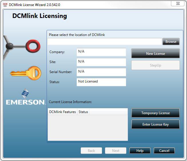 The user will be prompted to run the License Wizard and click Yes.
