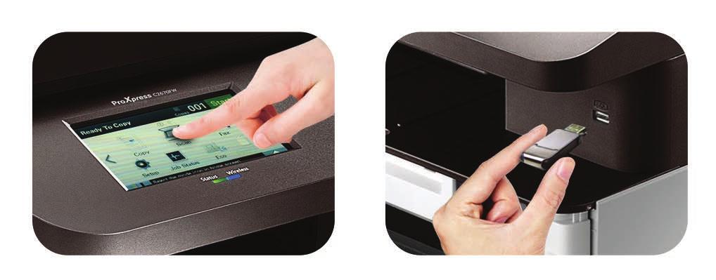 facilitates printing and scanning from any Android or ios powered mobile device with any Samsung