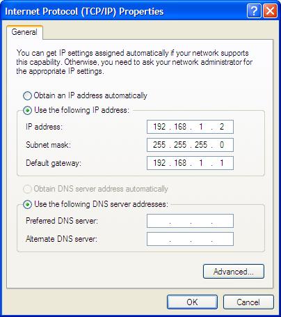 Appendix A - Networking Basics Statically Assign an IP address If you are not using a DHCP capable gateway/modem, or you need to assign a static IP address, please follow the steps below: Step 1