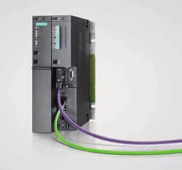2 for the 414-3 PN/DP and 416-3 PN/DP CPUs and their fail-safe variant, 416F-3 PN/DP, offers new system functions. The new firmware allows the handling of fast processes by PROFINET with IRT.
