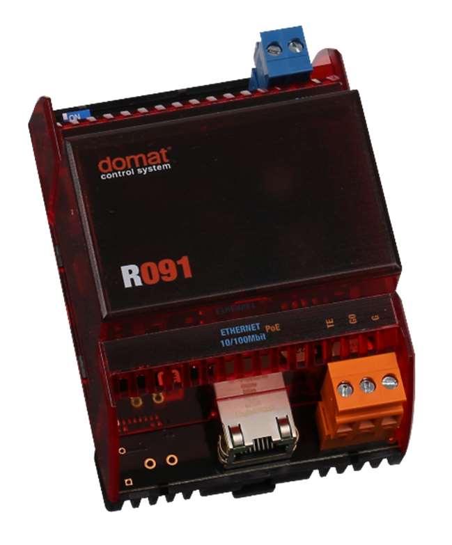It also incorporates a web interface for manual entering of DALI commands including bus configuration and diagnostics commands. The R091 fully covers the functionality of previous types M090 and R090.