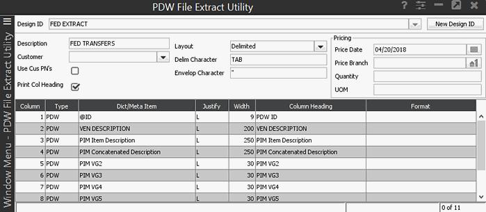 Defining Selection Criteria for a PDW and Eclipse Extract Defining Selection Criteria for a PDW and Eclipse Extract If you want to define filtered selection criteria for an extract file, use the PDW