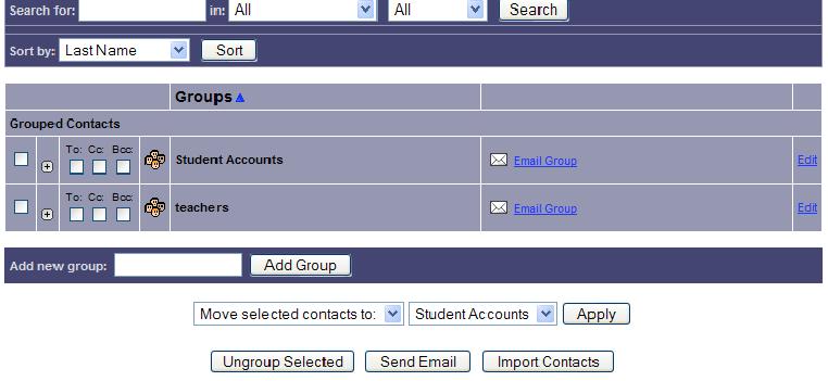 Addresses You can store information about people you know in your address book.