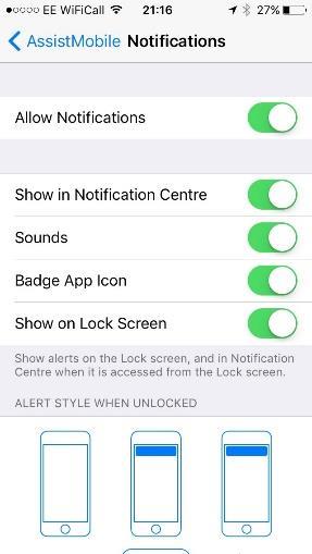 Notifications For the best user experience, AutologicMobile needs permission to