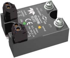 SINGLE-PHASE AC SOLID-STATE RELAYS Series SS AC Solid-State Relays with Diagnostics Series SS relays deliver output to 75A, 510Vac with diagnostics.