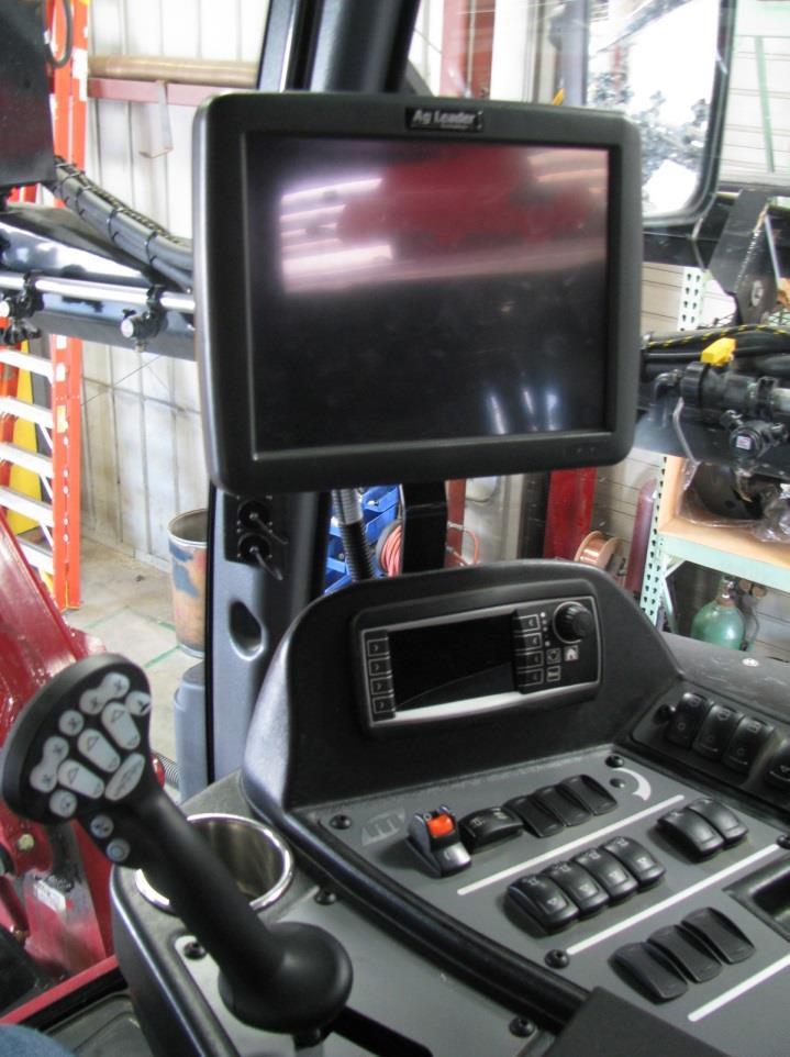 Display Installed in Cab Installing the Control Modules Parts required for procedure: From DirectCommand Kit (1) ISO Liquid Product Module (1) ISO Liquid Swath Module PN: 4002861 PN: 4002862 (1)