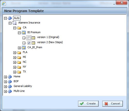 Chapter 5 Library 1. Select Templates for the View. 2. Click on New and the New Program Template Wizard is displayed.