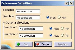 Extremum (max or min point) Extremum (create an