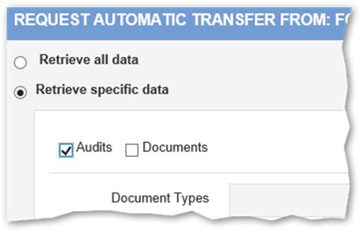 Locate supplier from the list and click on the supplier s icon under the RETRIEVE DATA (AUTOMATIC