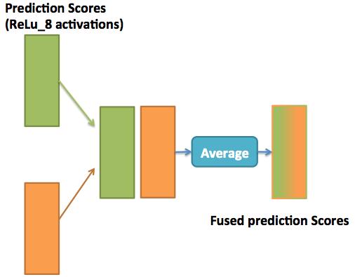 for classification, the deep features or prediction scores from different towers always complement each other. A.