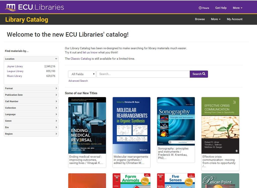 How to Place Holds for ECU Libraries Materials Use the Place Hold feature in the Catalog to have materials pulled and held at the Circulation desk for you or to have checked out items held for you