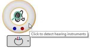 Detect a Hearing Instrument Automatically With a single-click, LabMaster will automatically detect and identify the hearing instruments connected to the programming interface.