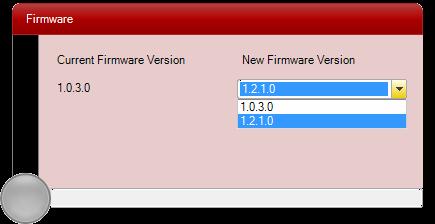 Firmware Update Install or Update Instrument Firmware After an instrument has been detected (or manually selected), save the information to the database by clicking on the multi-function control ring.