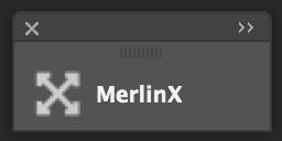 Logging In This section explains how to locate the MerlinX Extension within an Adobe CC application.