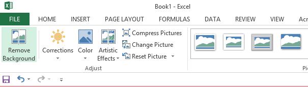 Moving the Quick Access Toolbar The Quick Access Toolbar can be located in one of two places: 1) Upper-left corner next to the Microsoft File Menu : 2) Or below the Ribbon Swap by choosing Show Below