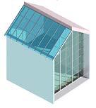 Use Cutoff Level and Cutoff Offset properties to achieve a tiered effect. Autodesk Revit can also create sloped glazings in your building. Figure 33. Get a sloped glazing effect for your project.