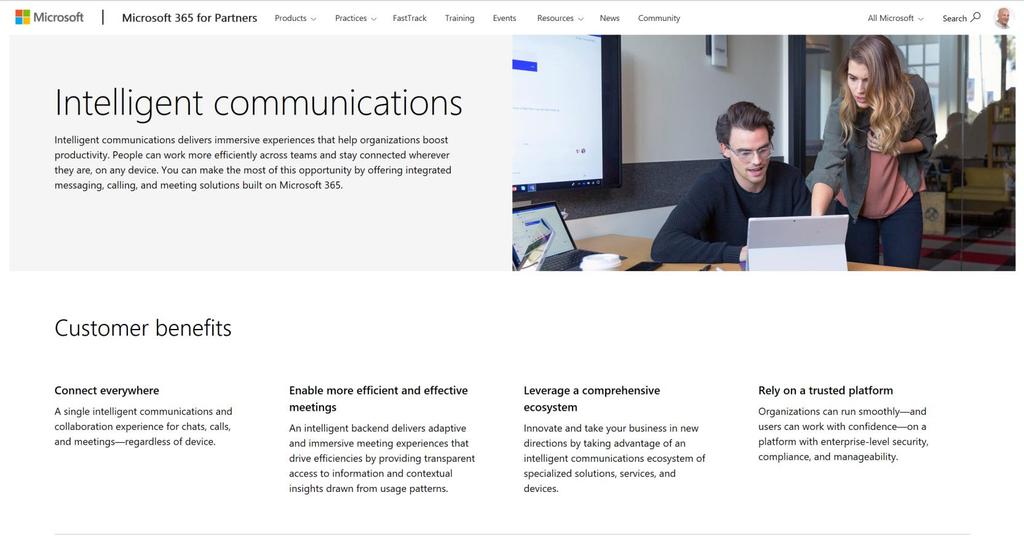 Intelligent Communication Partner Resources New partner website
