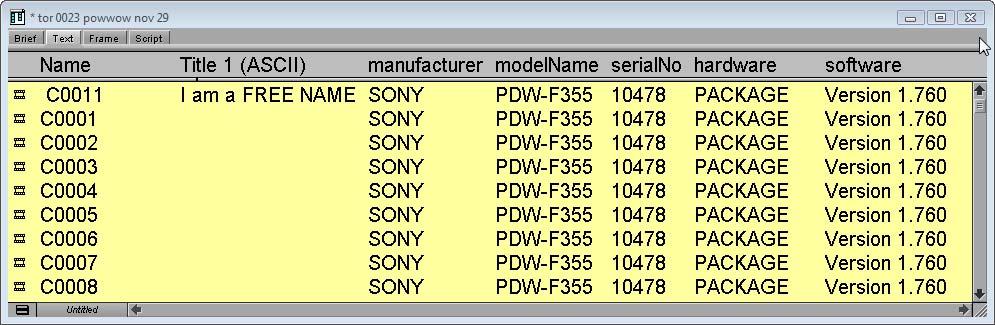Using Media off the Original Disc or Card If you have a media device connected to your Avid, for example a Sony PDW U1 XDCAM player, and place a disc in the machine, a new bin will appear in your