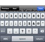 iphone Keyboard Comparison with Pattern Attribute 52 HTML5