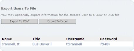 336 Batch Creation of Users 7. Click to assign the employees to a user group & accounts.
