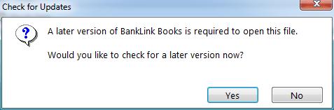 Upgrading BankLink Books Upgrading BankLink Books is easy!