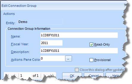 Administration User s Guide 4. In the Actions Pane Color field, click.