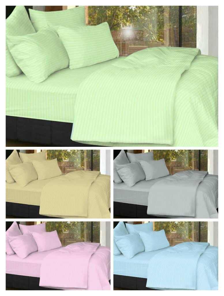 3 Bed Sheet Dimension: 160cm x 270cm (5 3 x 8 9 ) Weight: 600g Material: 50% Polyester 50 % cotton Thread Count: 240 5