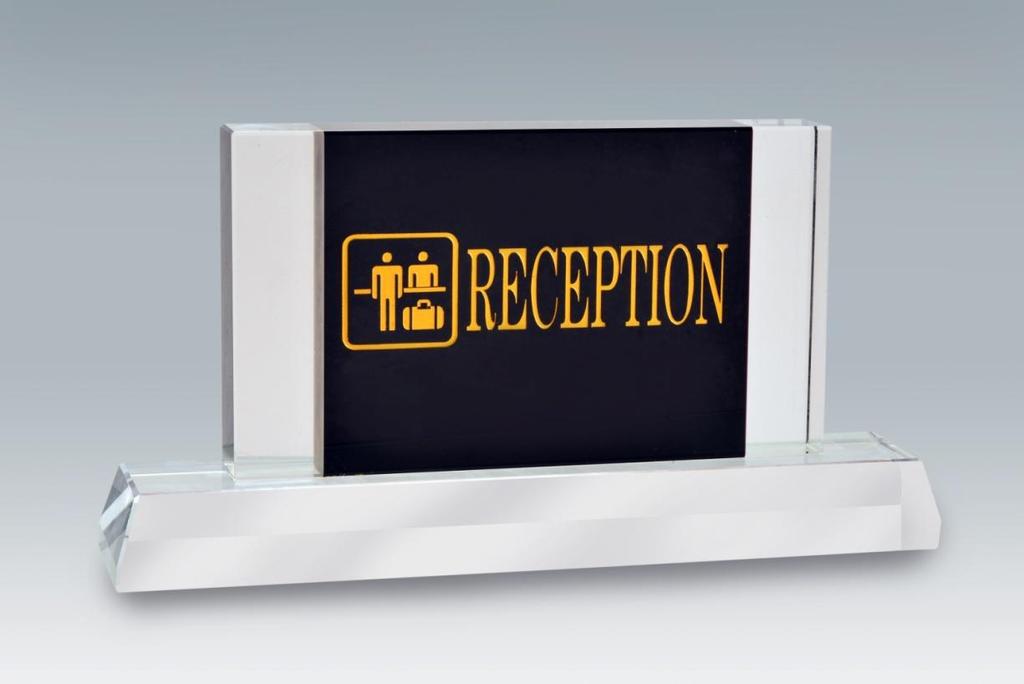 Engraved Acrylic Reception Sign