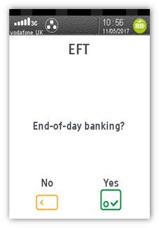 End-of-Day-Banking Banking should be carried out at the end of each business day once the last customer has left the premises.
