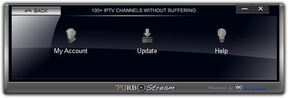 TurboStream for Win PC - Options & Preferences TurboStream options and preferences Access the main menu of your TurboStream software by pressing the "Menu" button in the main