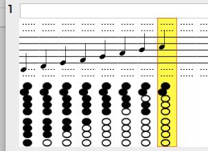 section notes section finger chart section note view is arranged by some buttons and so on.