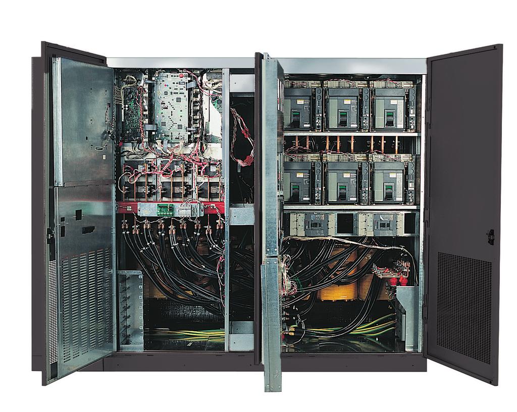 Easy Installation And Maintenance In A Compact Footprint As with all Liebert systems, the Liebert STS2/PDU is a marriage of form and Single Cabinet Design The smart design of Liebert STS2/PDU