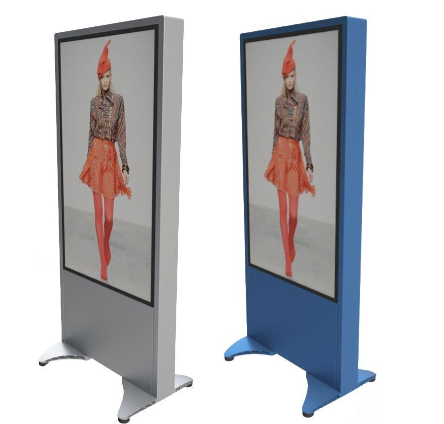 Monoliths - Standard Range MM-146/155 - Single Sided MM-246/255 - Double Sided Mode-AL s standard minimalistic monolith range provides an elegant and cost-effective solution for single/dual screen