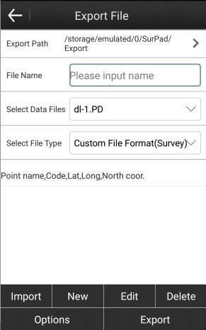 Click "Export" to export the file to the specified path.