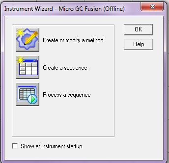3.1 Offline Instrument Wizard To use an instrument offline, open the EZ IQ Offline program. The Instrument Wizard will display. (See Figure 3-2.