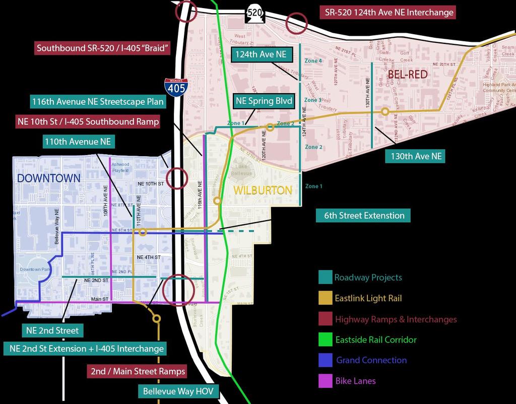BDA Downtown Area Mobility Catalog High-level look at existing or proposed transportation projects, initiatives and services.