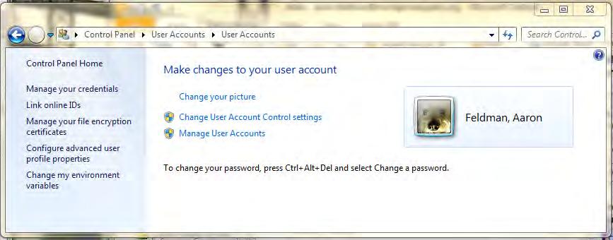 Disabling User Account Control Computers running Windows Vista or Windows 7 may require you to disable the User